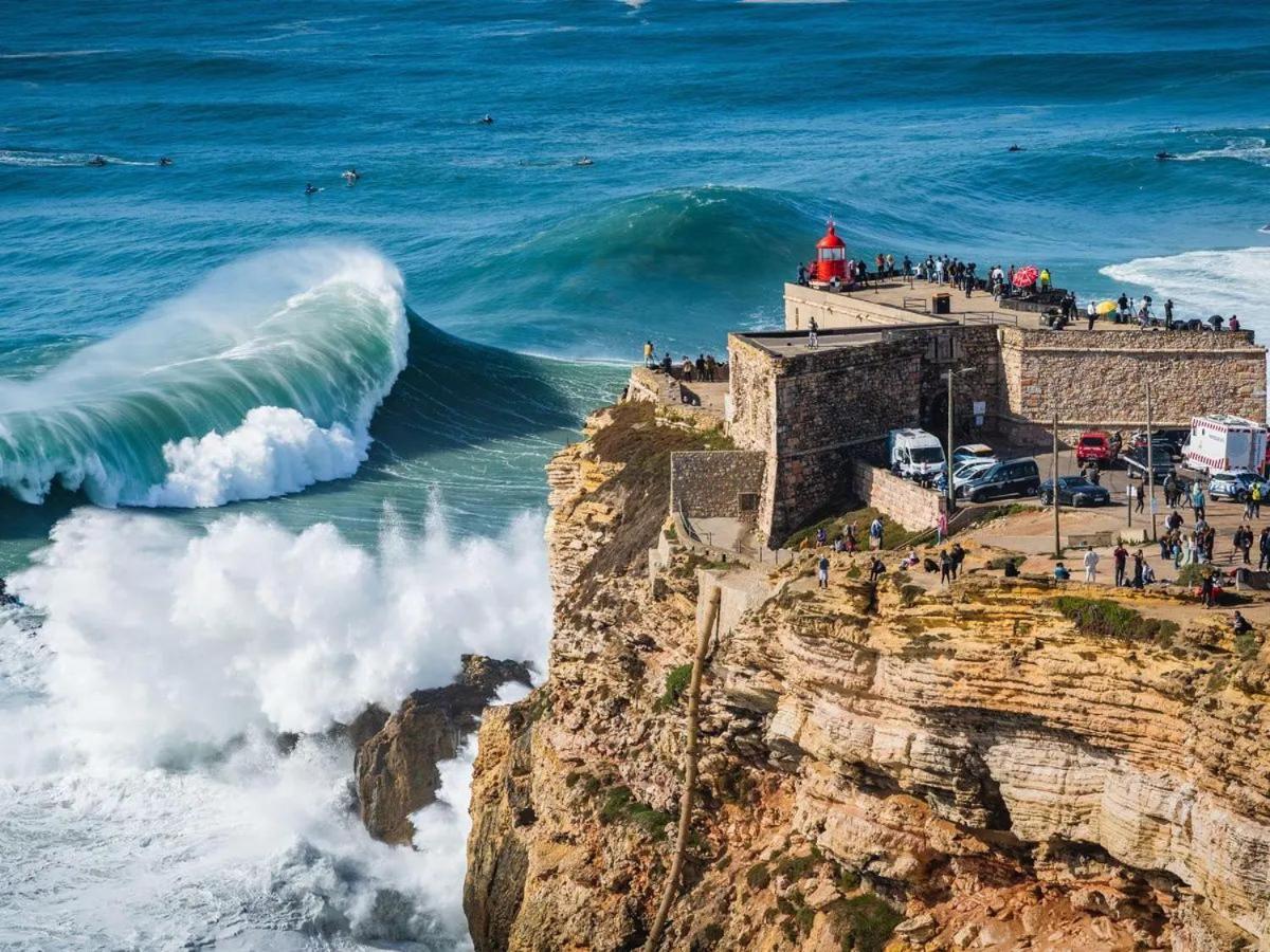 Cheirinho A Mar Al Appartement Nazaré Buitenkant foto